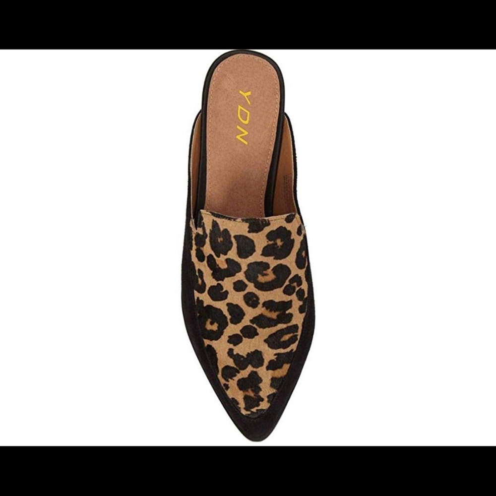 New YDN Women Low Heels Mules Slip On Flats Sz 11